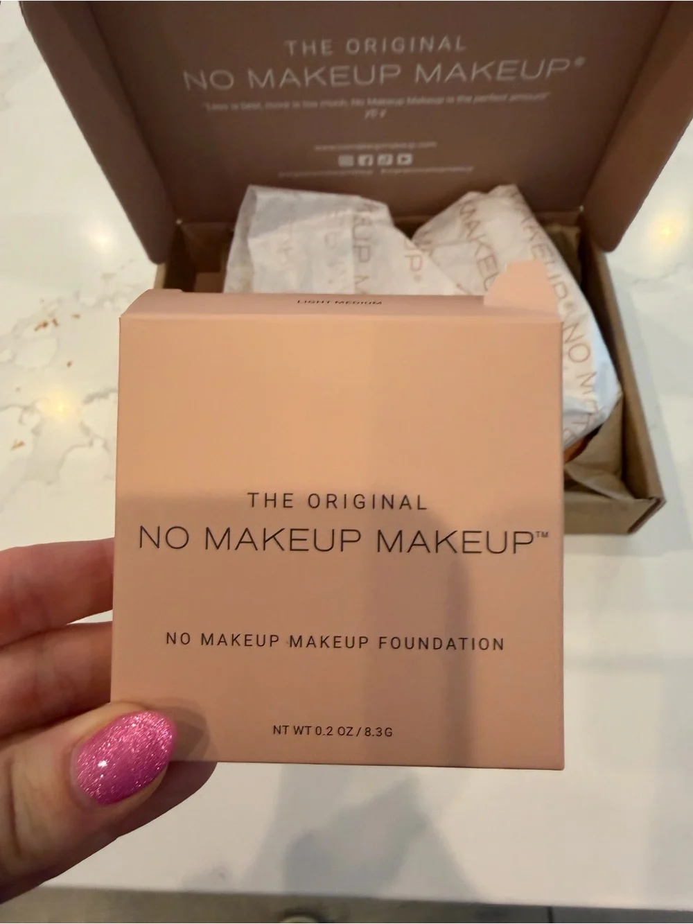 No Makeup Makeup Cream Foundation Light-Medium
